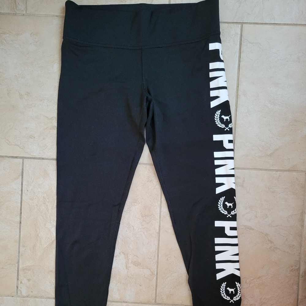 PINK Victoria’s Secret black leggings
